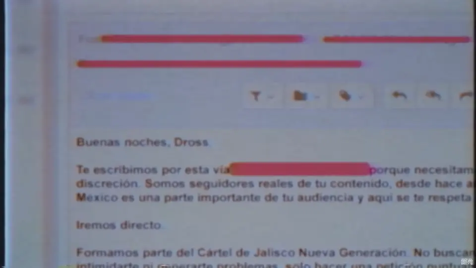 Este es el mensaje que supuestamente le envió gente del Cártel Jalisco Nueva Generación / Especial