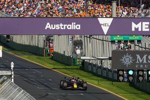 Línea de meta del Gran Premio de Australia | AP