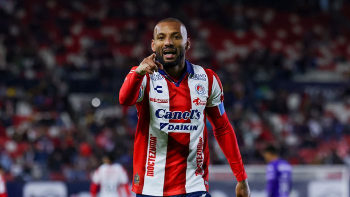 Joao Pedro en celebración con Atlético San Luis | IMAGO 7
