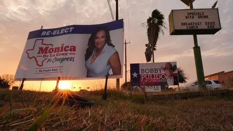 El intérprete de “Desvelado” busca representar a un distrito del sur de Texas, una región con fuerte presencia de comunidades latinas./ AP