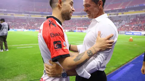 Nacho Rivero y Diego Cocca en el Atlas vs Xolos del Clausura 2026 | IMAGO7