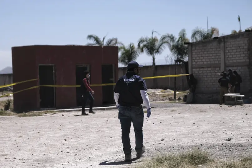 Según la CNDH, varios indicios encontrados en el Rancho Izaguirre no fueron asegurados ni procesados correctamente durante la investigación./ AP