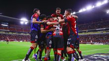 Jugadores de Atlas celebrando el triunfo ante Tijuana | MEXSPORT