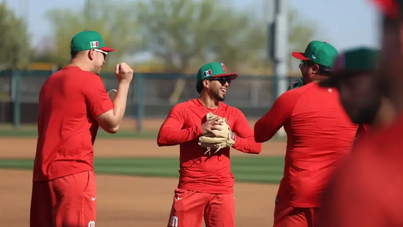 Novena de México previo al duelo contra los Dodgers I X:@MexicoBeis