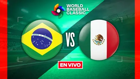 Brasil vs México Clásico Mundial de Beisbol Primera Ronda