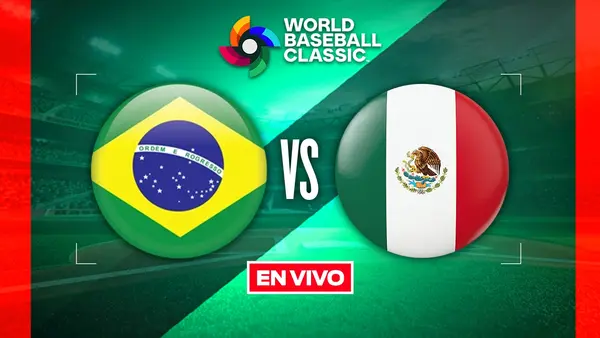 Brasil vs México Clásico Mundial de Beisbol Primera Ronda