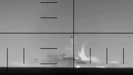 VIDEO: Submarino de EE.UU. destruye buque de guerra iraní con torpedo