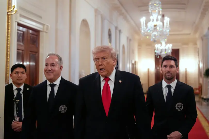 Trump recibió a Messi e Inter Miami en la Casa Blanca | AP