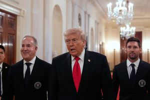 Trump recibió a Messi e Inter Miami en la Casa Blanca | AP