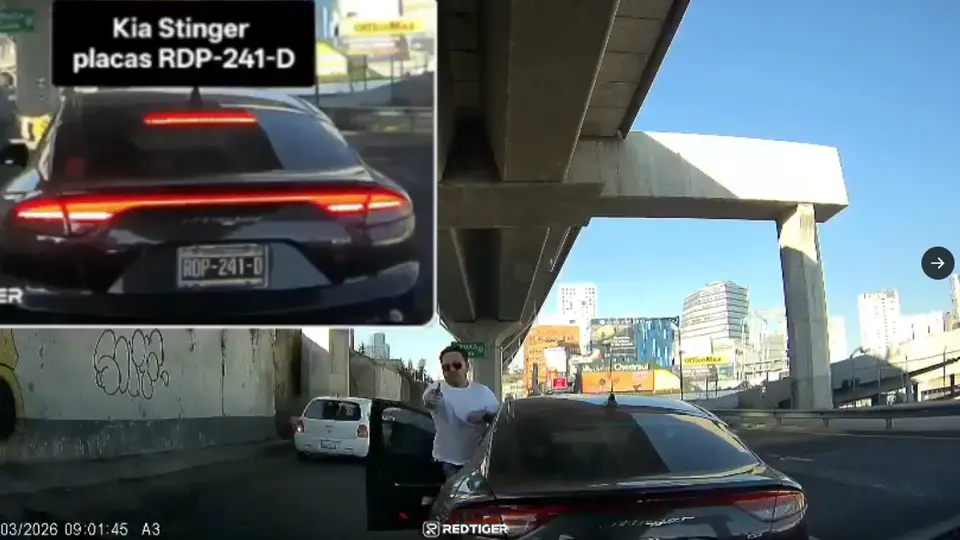 El automovilista andaba armado y disparando a la gente con la que tenía un conflicto vial / Especial