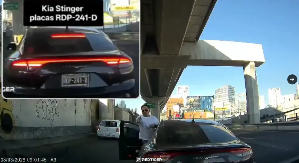 El automovilista andaba armado y disparando a la gente con la que tenía un conflicto vial / Especial