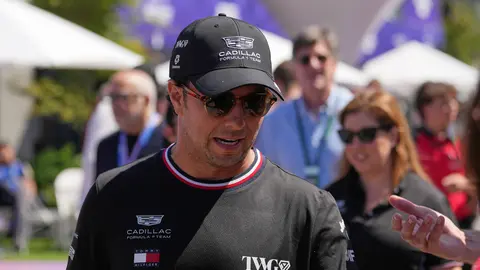 Checo Pérez, en el Gran Premio de Australia | AP