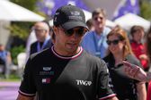 Checo Pérez en el paddock del Circuito Albert Park | AP