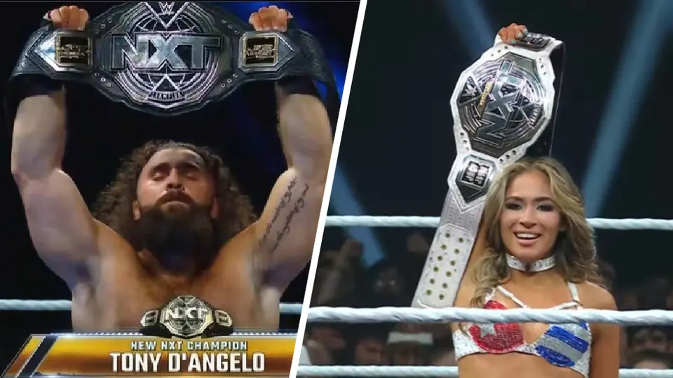 WWE NXT Stand and Deliver 2026: Tony D’Angelo y Lola Vice son los nuevos monarcas de NXT