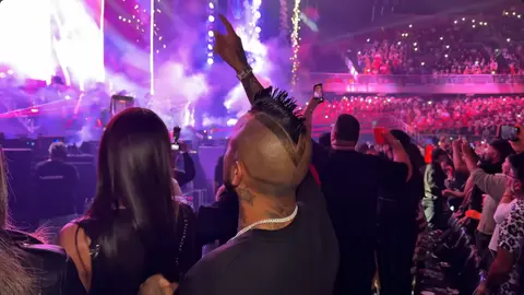 Arturo Vidal en concierto de Grupo Firme | CAPTURA DE PANTALLA