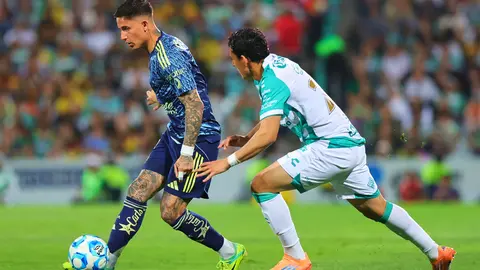 Kevin Picon en el partido Santos vs. América | MEXSPORT