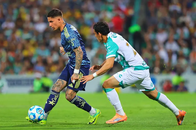 Kevin Picon en el partido Santos vs. América | MEXSPORT