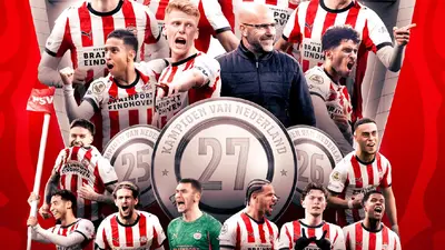 PSV se corona campeón de la Eredivisie con cinco jornadas de anticipación