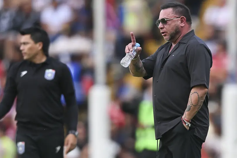 Antonio 'Turco' Mohamed durante el juego Querétaro vs Toluca del Clausura 2026 I IMAGO7
