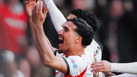 Equipo del PSV, campeón de la Eredivisie I x:@PSV