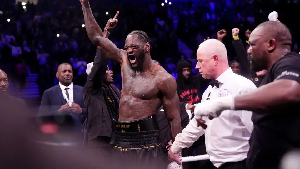 Deontay Wilder y Dereck Chisora | AP