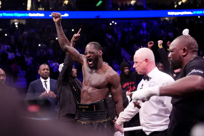 Deontay Wilder y Dereck Chisora | AP