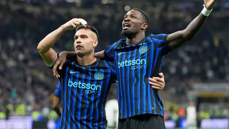 Inter golea a la Roma y se acerca al titulo de la Serie A