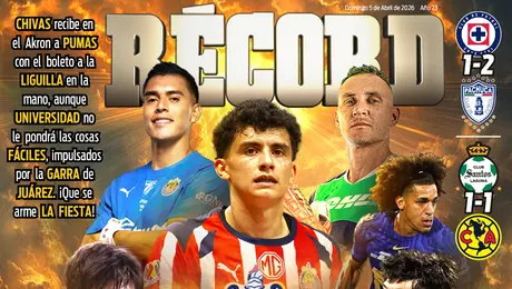 Portada RÉCORD 05 de abril