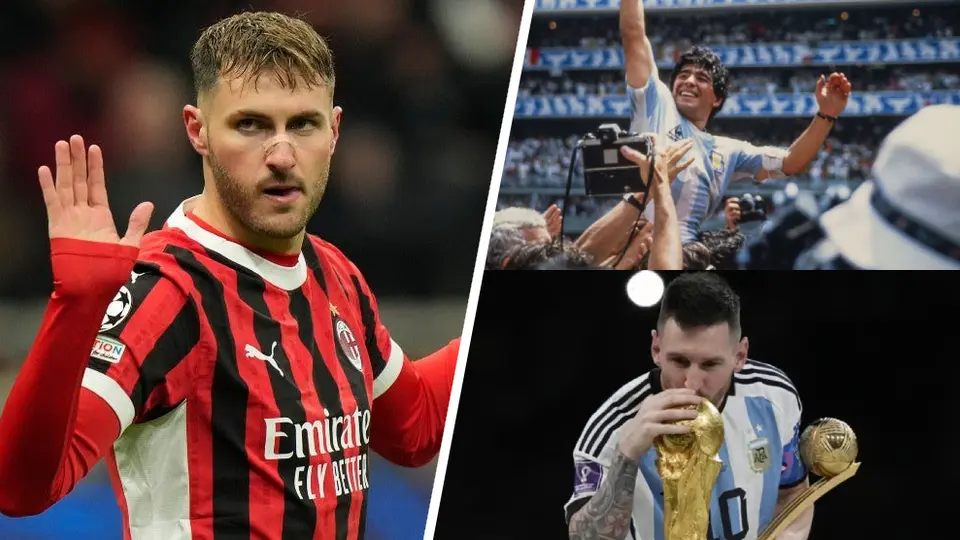 ¿Messi o Maradona? Santiago Giménez elige al mejor de la historia
