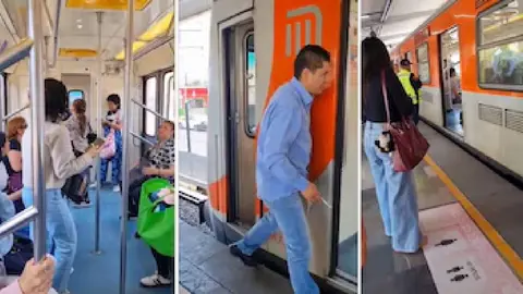 Usuarias aseguraron que el operador se desvaneció sobre los controles por unos segundos./ Captura de pantalla