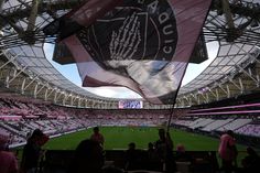 Así fue la primera salida de Messi al nuevo estadio de Miami