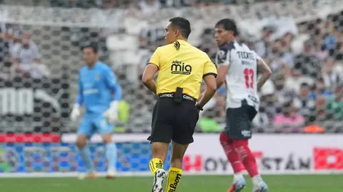 Arbitro, Joaquín Alberto Vizcarra y una mariposa en su uniforme I IMAGO7
