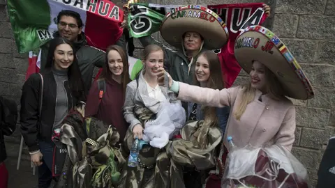 Afición de México en Rusia 2018 I MEXSPORT