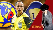 América, enchilado; Pumas, exhibido