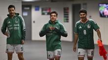Raúl Jiménez, Gilberto Mora y Obed Vargas con la Selección Mexicana | IMAGO 7