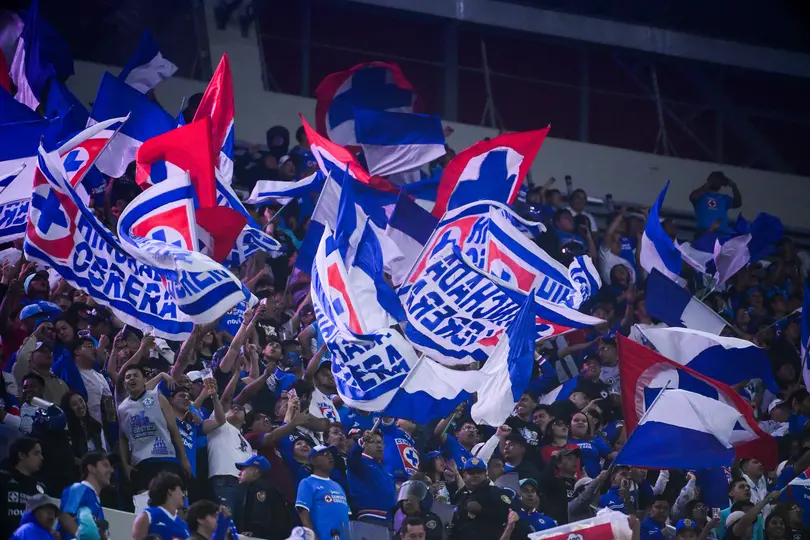 Afición de Cruz Azul en el partido contra Necaxa en el Estadio Banorte | IMAGO 7