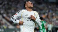 Kylian Mbappé con Real Madrid en LaLiga | AP