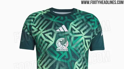 Playera para el entrenamiento de México l Footyheadlines.com