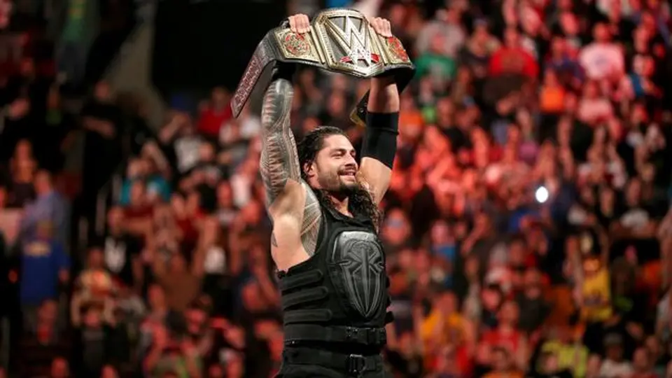 Roman Reigns como campeón de WWE | wwe.com