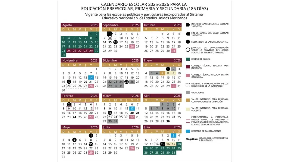 El 15 de mayo, Día del Maestro, no habrá clases en todo el país./ SEP