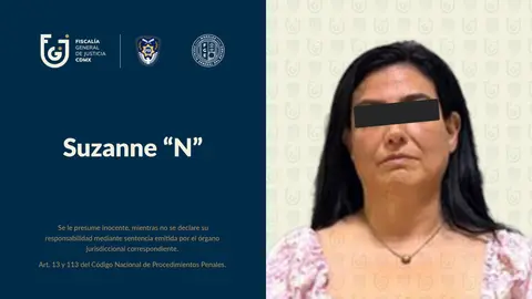 Suzanne “N”, es investigada por su probable participación en el delito de uso de documento falso. / @FiscaliaCDMX