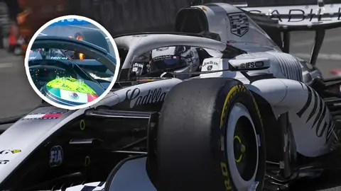 Día agridulce para Checo Pérez en Mónaco; ilusiona con el ritmo, pero termina con fuego en los frenos