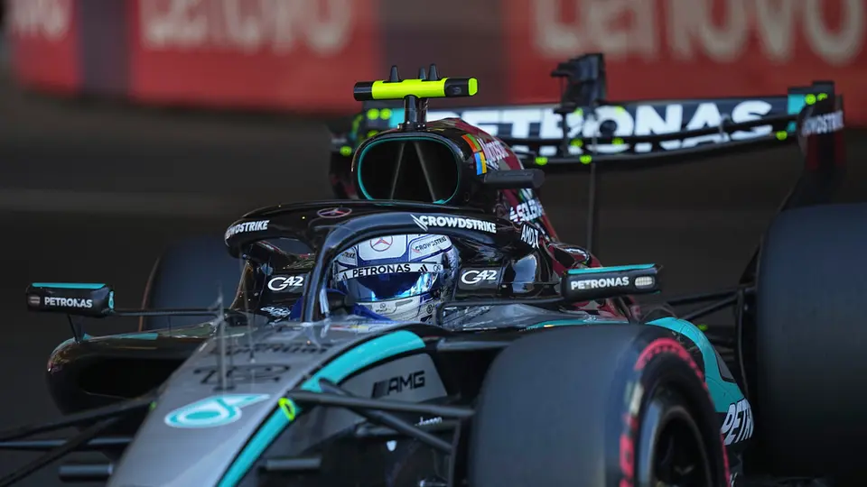 Andrea Antonelli con Mercedes en el GP de Mónaco l AP