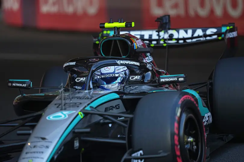 Andrea Antonelli con Mercedes en el GP de Mónaco l AP