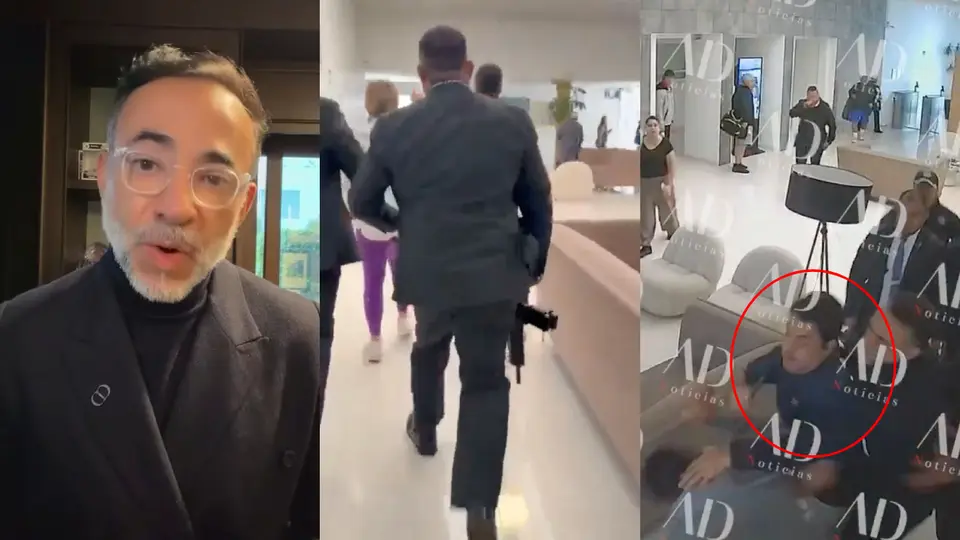 VIDEOS: Alcalde de Metepec irrumpe con escoltas armados y golpea a un civil; después ofrece disculpas