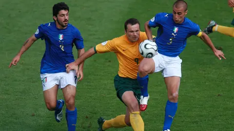 Italia contra Australia, en el Mundial de Alemania 2006. l MEXSPORT