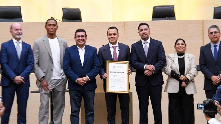 El Congreso de Puebla recibió a Joel Huiqui y Víctor Velázquez | X: @Victor_VelRan