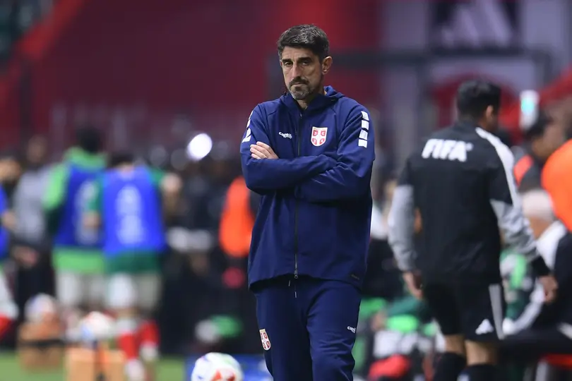 Veljko Paunovic en el amistoso de la Selección Mexicana contra Serbia | MEXSPORT