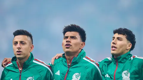 Jesús Gallardo en el amistoso de la Selección Mexicana contra Serbia | MEXSPORT