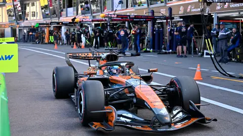Oscar Piastri con McLaren en el GP de Mónaco l AP